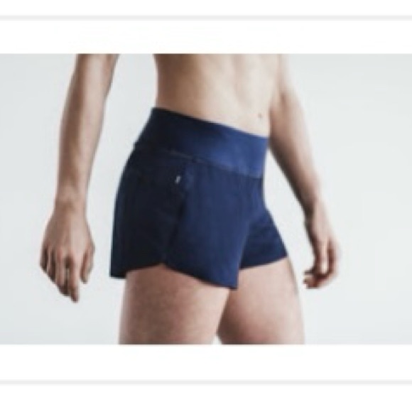 NOBULL women’s pace short 3” - navy - Picture 4 of 4